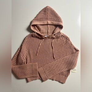 NWT Arizona Jean Co Knit Hoodie, Size S